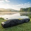 3 Layers Fishing Rod Case Portable Folding Fishing Pole Bag for Outdoor Fishing
