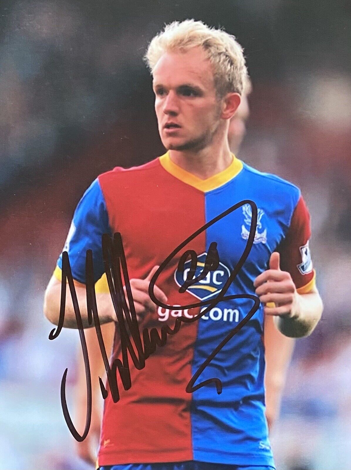 Jonny Williams Genuine Hand Signed Crystal Palace 6X4 Photo Poster painting