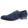 Mens Blue Loafers Shoes