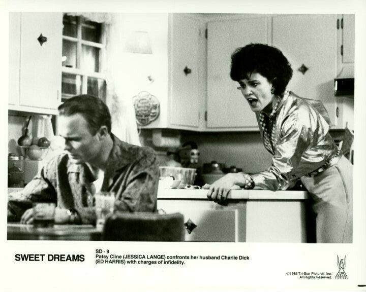 Ed Harris Jessica Lange Sweet Dreams Original Press 8X10 Photo Poster painting