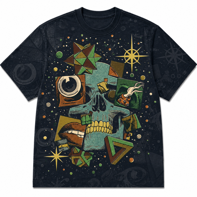 Street Mystic Board Cotton T-Shirt
