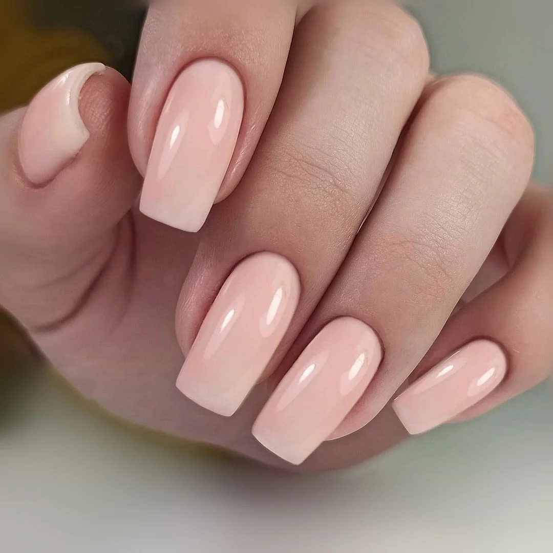 24Pcs Shiny Dark Brown Press On Fake Nails Long Flat Artificial False Nails For Design DIY Full Cover Tips Manicure Tool-Nail Inspo