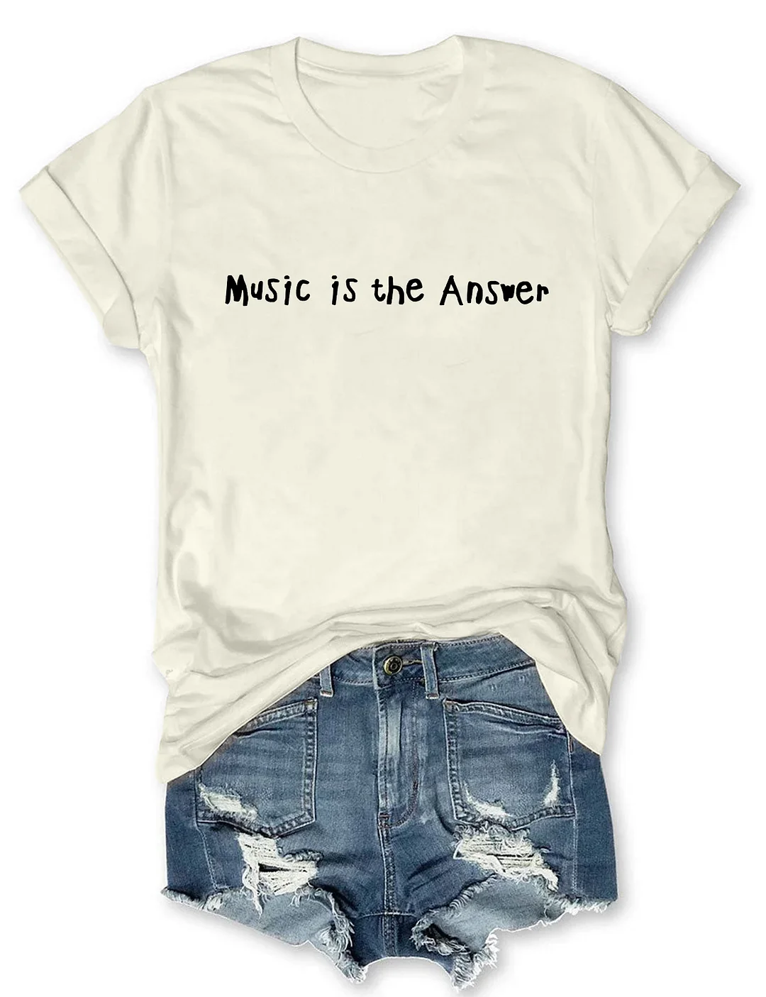 Music Is The Answer T-shirt