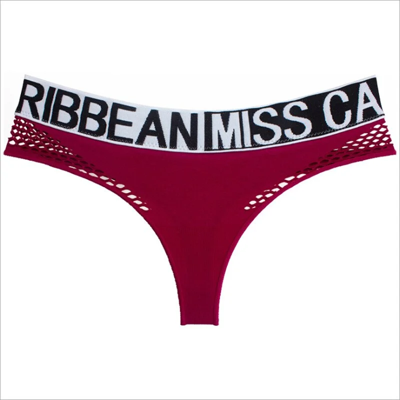 TERMEZY Women Sexy Lingerie Temptation Hollow Out Low-waist Panties Elasticity G String Thong Female Europe Fashion Underwear