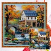 (Multi-Style) Farm Cottage Truck-14CT Counted Cross Stitch 40*40cm/15.75*15.75in tapestrymarket