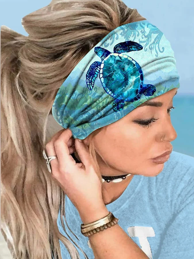 🔥Buy 3 Get 10% Off🔥Women's Hawaiian Turtle Headband