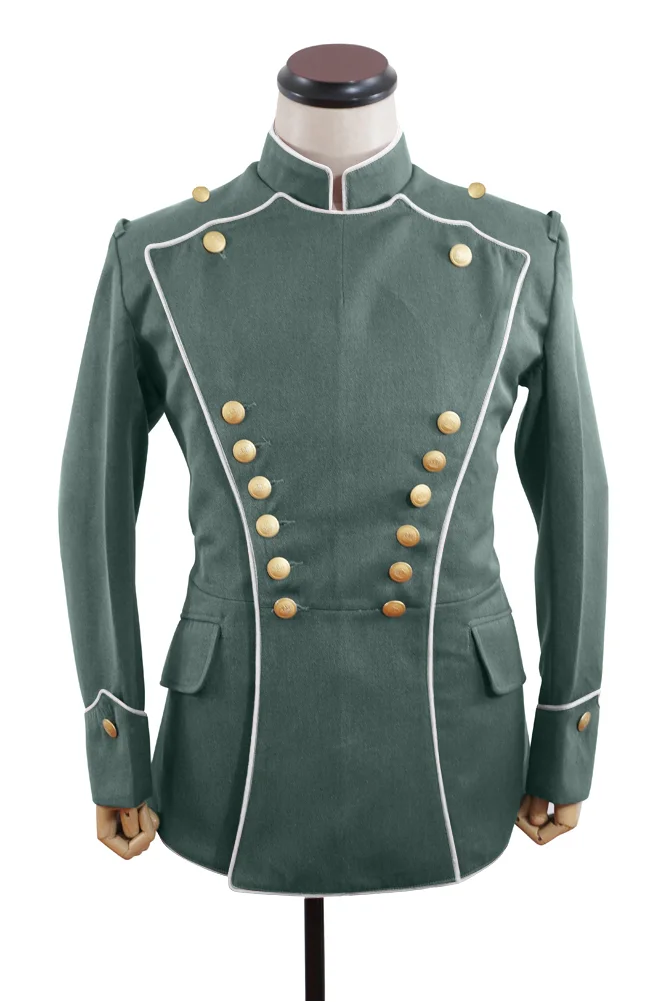   Empire German Uhlan white pipped officer gabardine tunic ULANKA German-Uniform