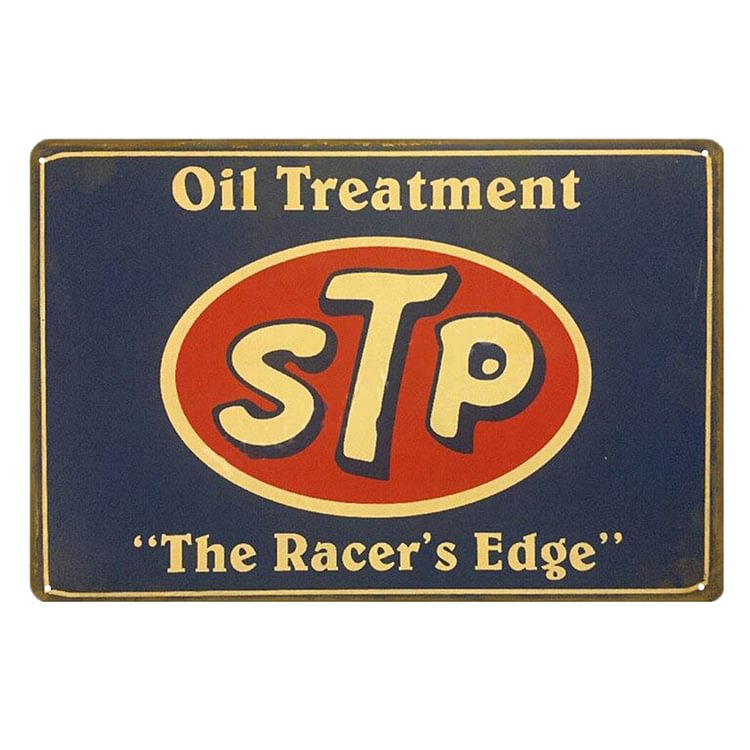 STP Oil Treatment - Vintage Tin Signs/Wooden Signs - 20*30cm/30*40cm