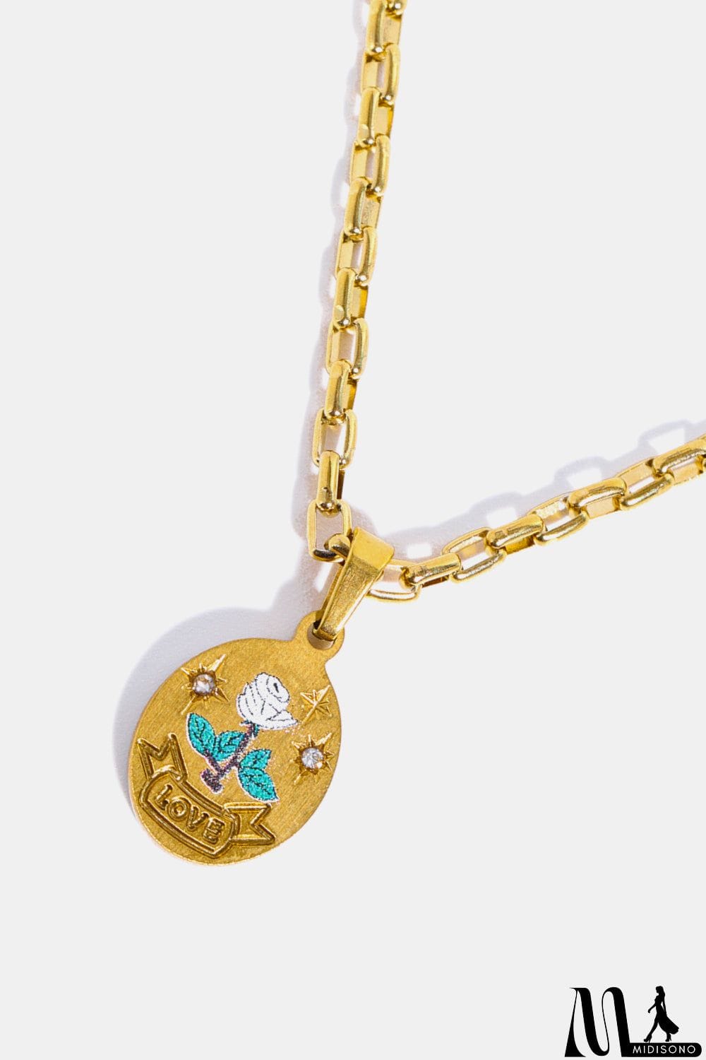 MidiSono - Stainless Steel 18K Gold-Plated Necklace