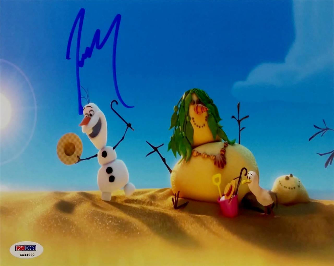 Josh Gad Olaf Signed Disney Frozen 8x10 Photo Poster painting ITP PSA Pic Proof J