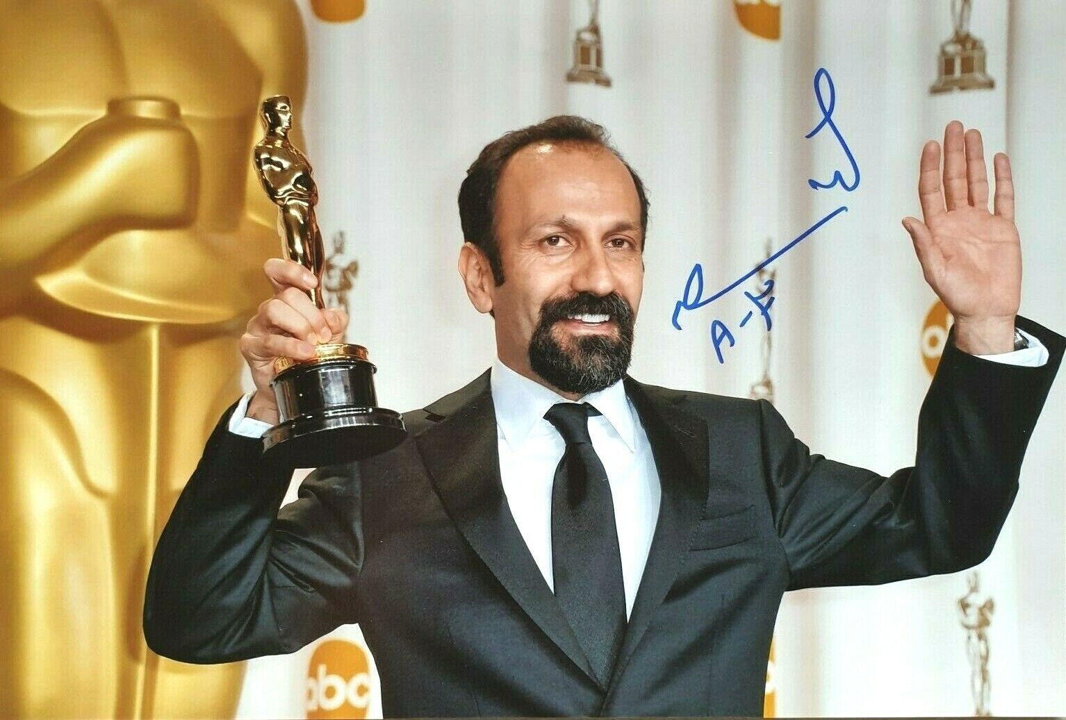 ASGHAR FARHADI In-Person Signed Autographed Photo Poster painting RACC COA A Hero The Salesman