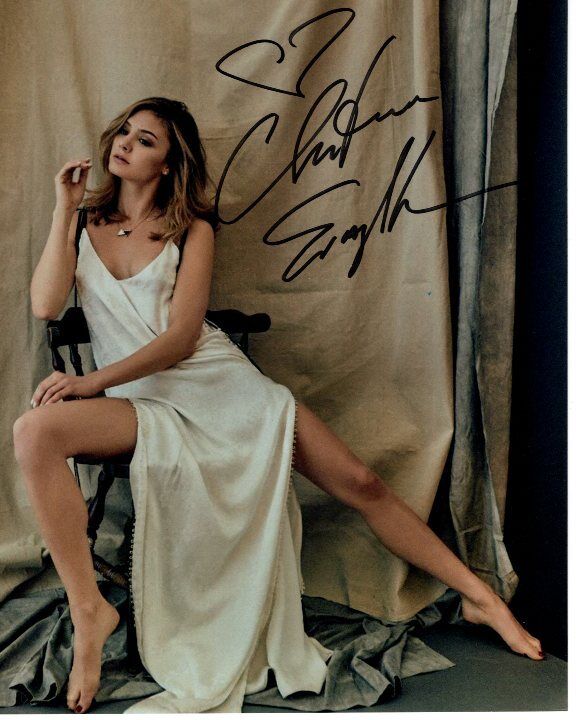 CHRISTINE EVANGELISTA Signed Autographed Photo Poster painting