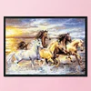 Horse-11CT Stamped Cross Stitch Kit(60*45cm)