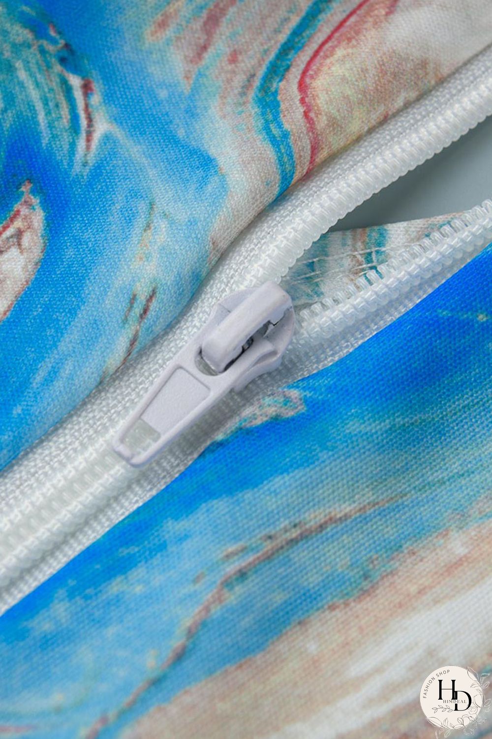 Beige Sexy Print Split Joint V Neck One Step Skirt Dresses