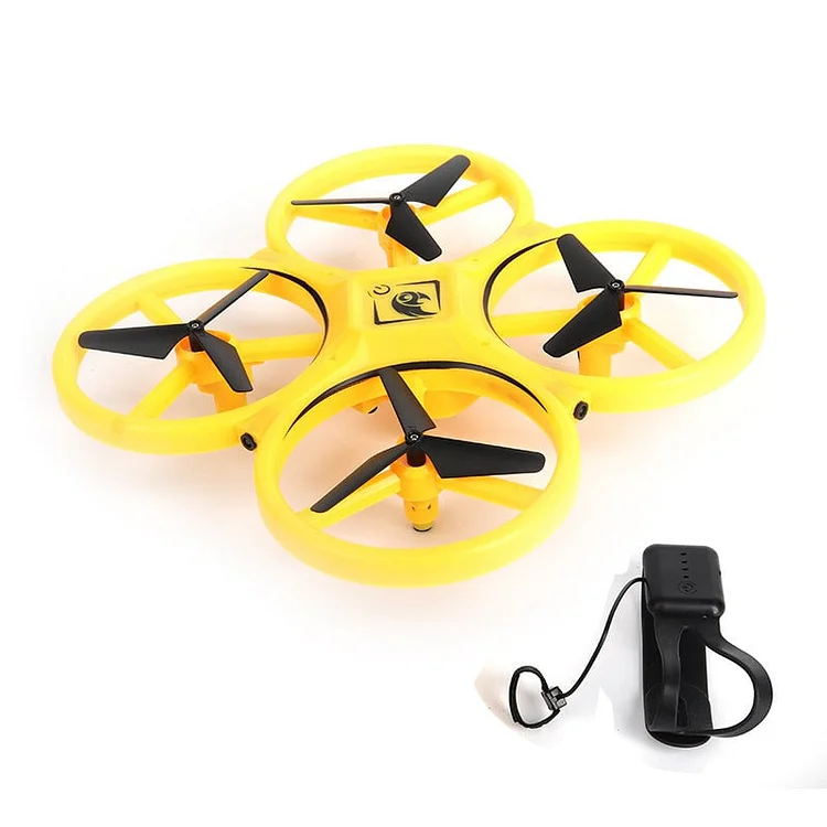 Watch Remote Sensing SmartFour-Axis Drone Toy