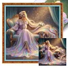Princess-14CT Stamped Cross Stitch 50*50cm/19.69*19.69in tapestrymarket