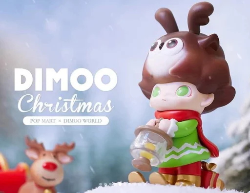PRE-SALE POPMART DIMOO WORLD CHIRSTMAS 2020 SERIES BLIND BOX