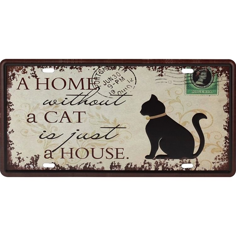 15*30cm - Home Family Text Signs - Car License Tin Signs/Wooden Signs