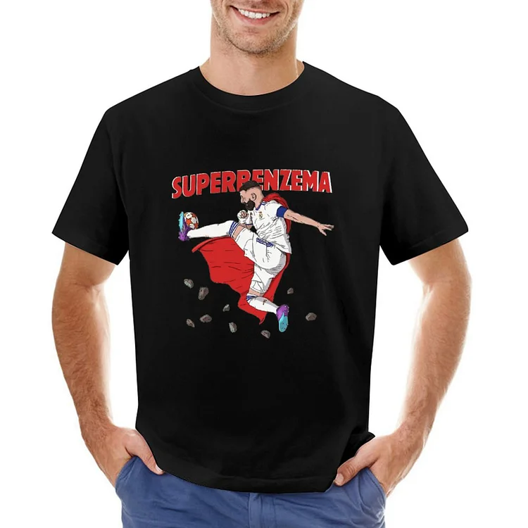 Karim Benzema Inspired SUPERBENZEMA Men's T-shirt