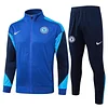 Joyfball 2024/2025 Chelsea Long Zipped Jacket Blue Football Shirt 1:1 Thai Quality