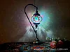 Retro Turkish Coffee Little Swan Bohemian B&B Xinjiang Style Bar Mosaic Glass Table Lamp