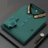 Casual embroidered polo shirt