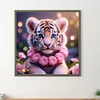 Diamond Painting-DIY Full Round Drill Tiger