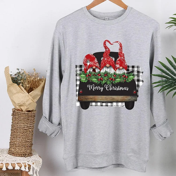 Christmas Gnomes  Sweatshirt-613805-Annaletters