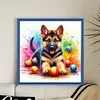 German Shepherd Playing Ball-11CT Stamped Cross Stitch 40*40cm/15.75*15.75in tapestrymarket