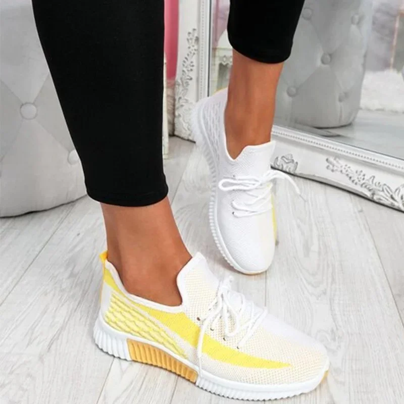 Women Casual Summer Autumn Sneakers Sport Shoes Ladies Casual Walking Vulcanized Sneakers Shoes 2020 Fashion sock Sneakers slip