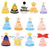 50PCS Cute HAPPY BIRTHDAY Kids Baby Party Photography Decor Hats