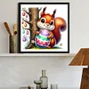 Diamond Painting -DIY Full Round Drill Easter Squirrel