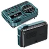 Portable FM Radio with LED Display Digital Radio Recorder BT 5.4 Radio Speaker