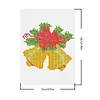 12pcs Xmas DIY Mini Square Diamond Painting Set 15x18cm