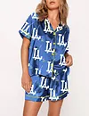 Los Angeles Dodgers Grand Slam Pajamas Set