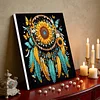 (Pre-Framed)Dreamcatcher-Special Shape Diamond Painting Kit(25x25cm)