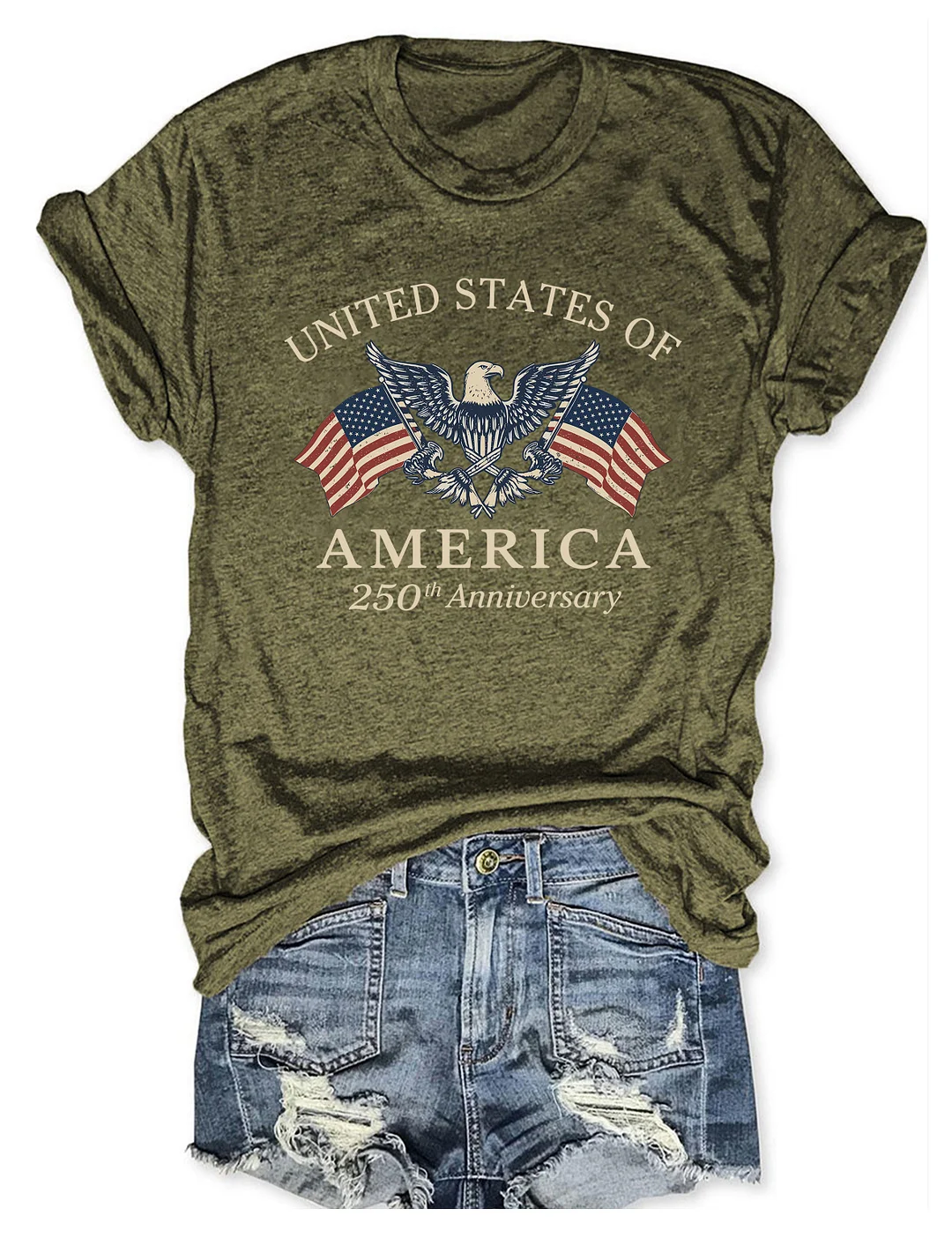 United States Of America 250th Anniversary T-shirt
