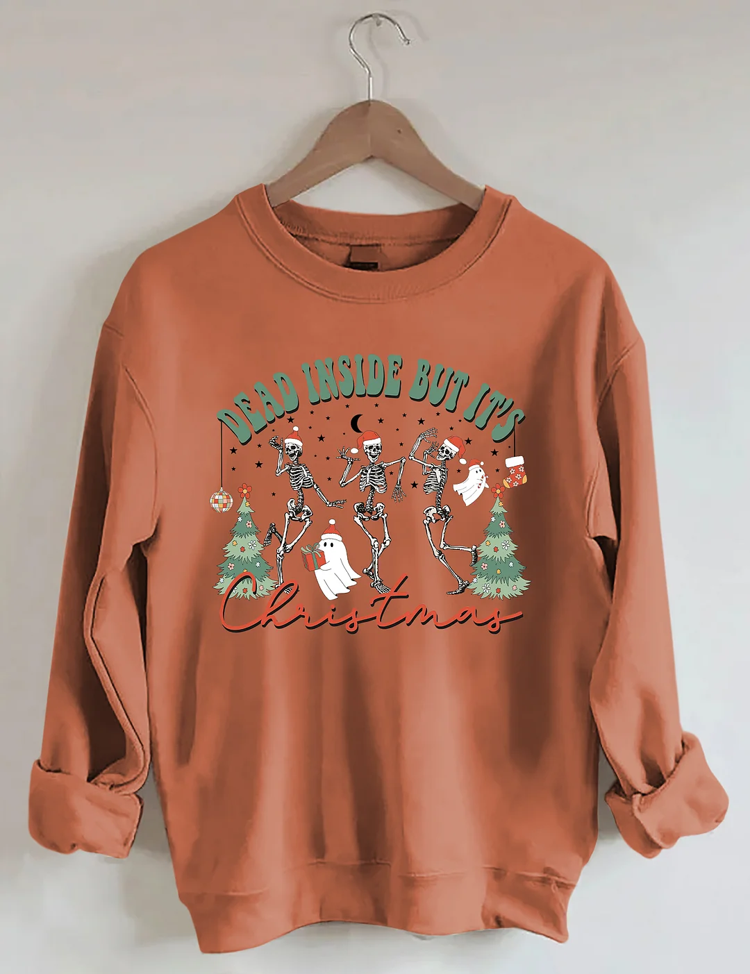 Dead Inside But It's Christmas Sweatshirt