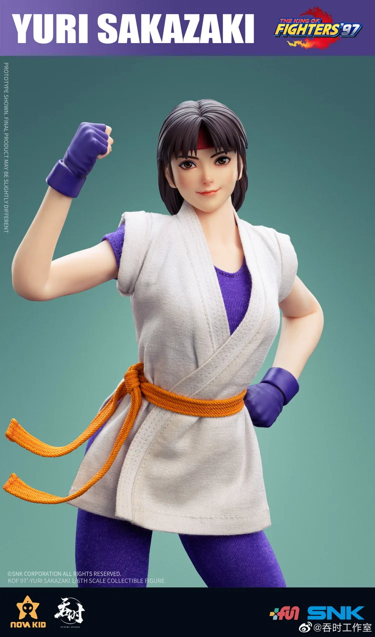 Tunshi Studio 1/6 The King Of Fighters 97 Blue Mary Action Figures