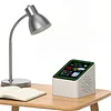 Smart WiFi Weather Forecast Station Clock with Temperature Humidity Display Date Weather Digital Clock Station for Kitchen Bathroom Office Bedroom Home