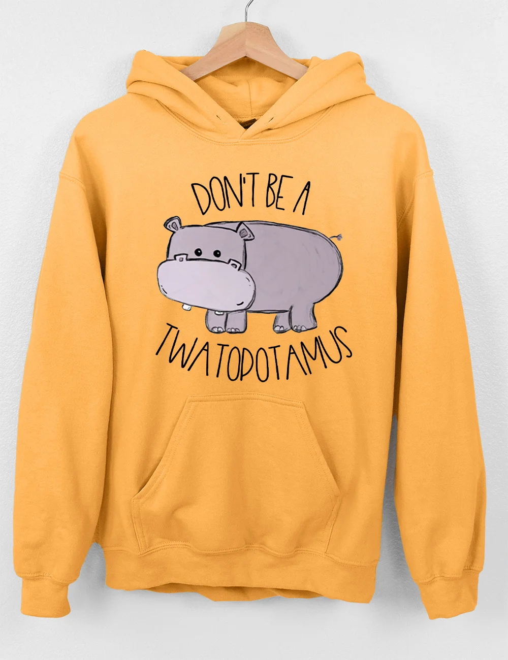 Don't Be A Cuntasaurus/Twatopotamus Hoodie