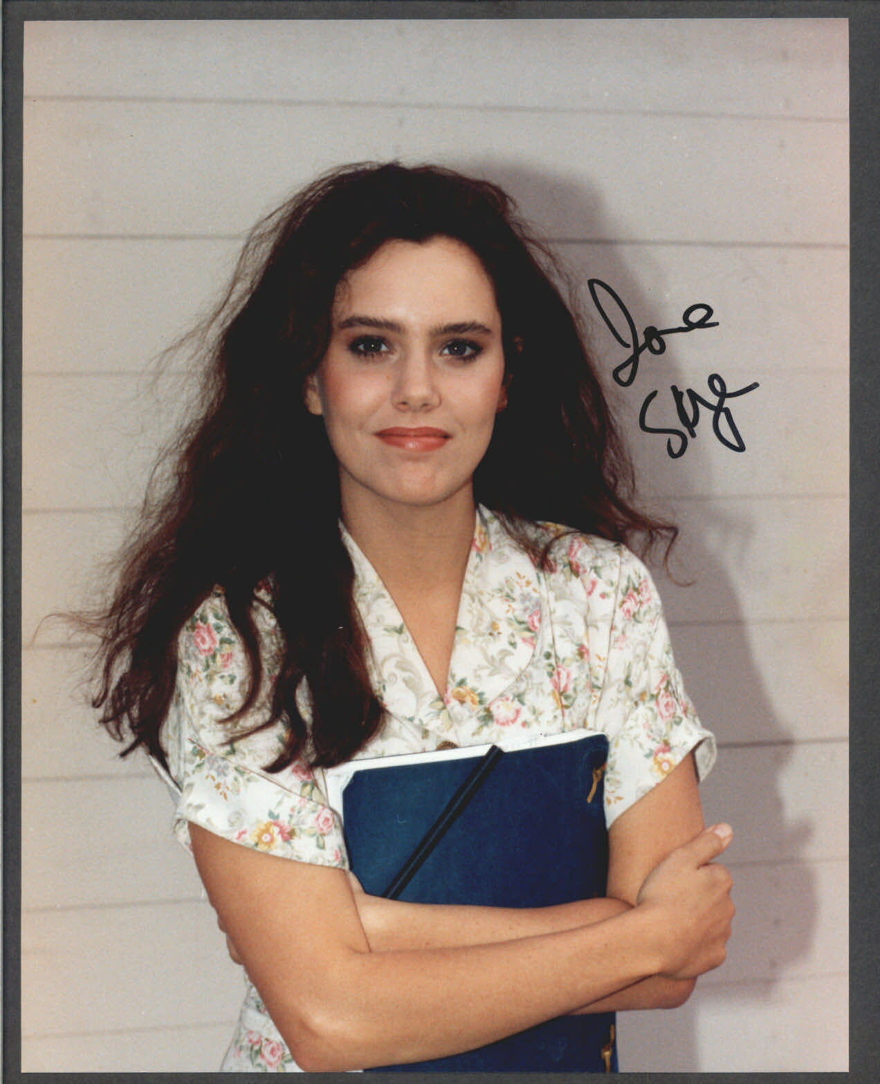 Ione Skye - Early Signed Autograph Color 8x10 Photo Poster painting - Say Anything