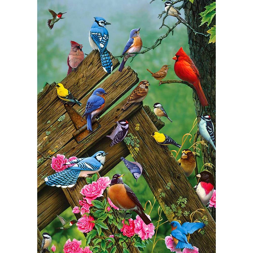 

Birds - Square Drill Diamond Painting - 40*30CM, 501 Original