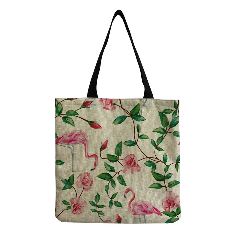 Women’s Fashion Flamingo Shopping Bags