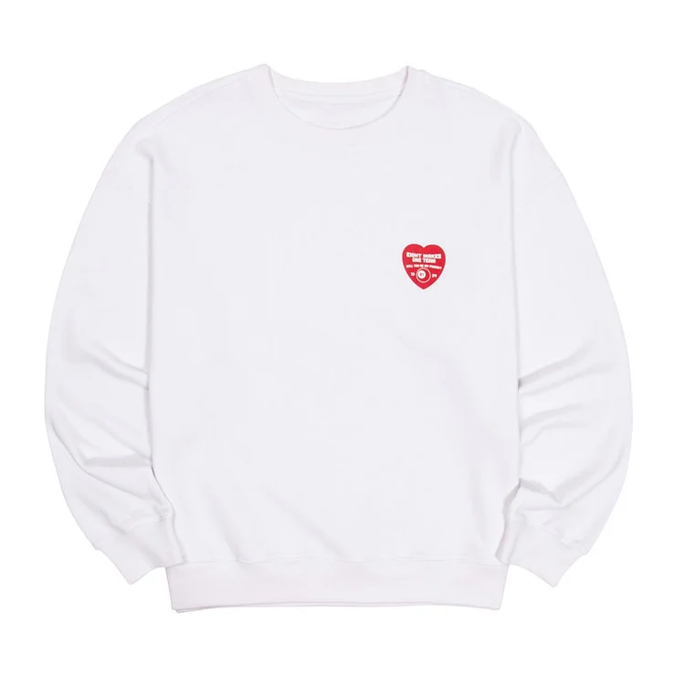 ATEEZ 8M1T EIGHT MAKES ONE TEAM Heart Sweatshirt officialateezshop