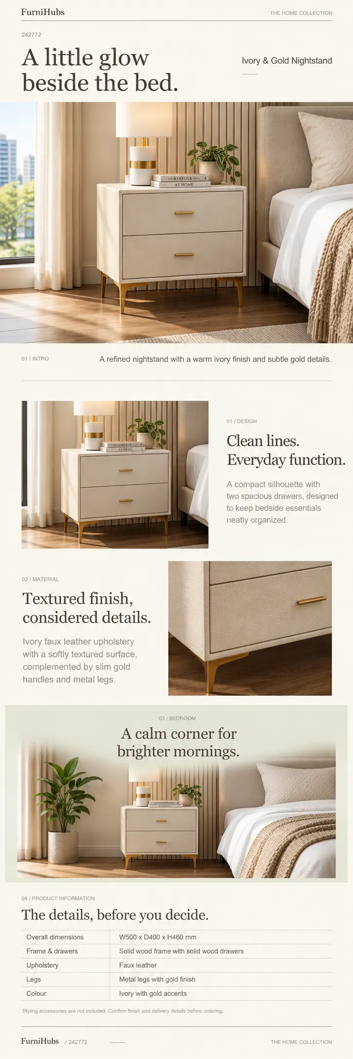 Bedside Table 242772