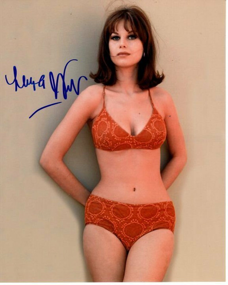 Lana wood autographed signed sexy bikini Photo Poster painting