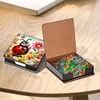 PU Insects Diamond Painting Notecard Box with Papers for DIY Art Craft