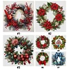 (Multi-Style) Christmas Wreath-11CT Counted Cross Stitch 40*40cm