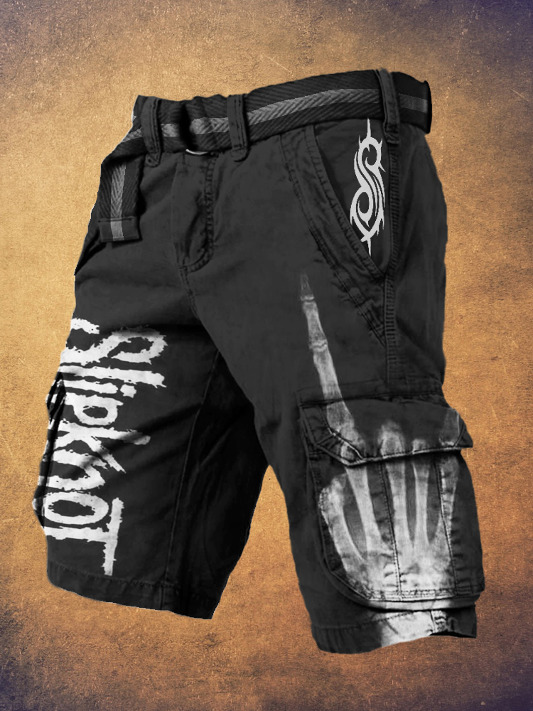 Dark Rock Band Men's Work Shorts / Rvogue / Rvogue